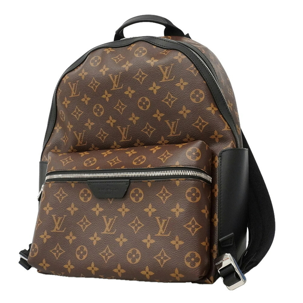 Louis Vuitton Monogram Macassar Discovery Backpack PM M46684 Brown Men's Back...